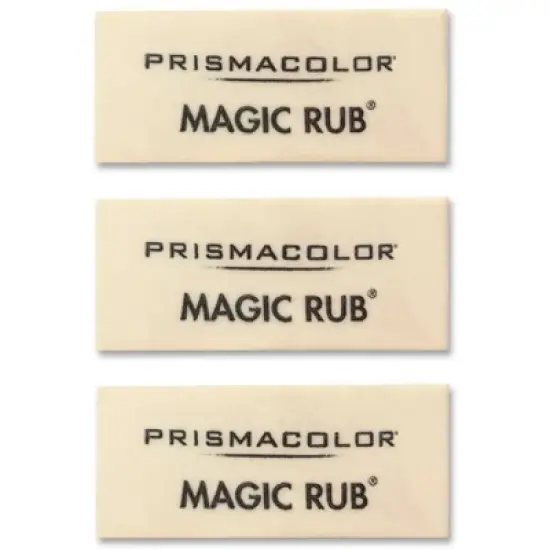 Prismacolor MAGIC RUB Art Eraser Vinyl 3/Pack 70503 image {1}