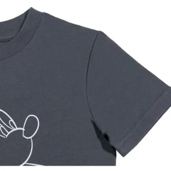 Disney Mickey Mouse T-Shirt and Shorts Outfit Set Grey / Oatmeal  image {8}