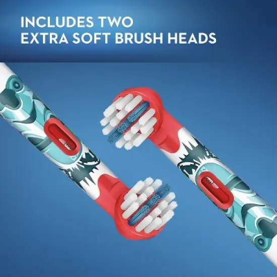 Oral-B Kids Extra Soft Replacement Brush Heads featuring STAR WARS - 2ct image {2}