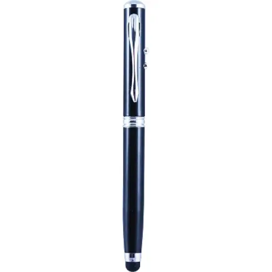 Monteverde 4-in-1 Multifunction Laser/Stylus/Flashlight/Ballpoint Pen Medium Point Black (MV73421) image {2}