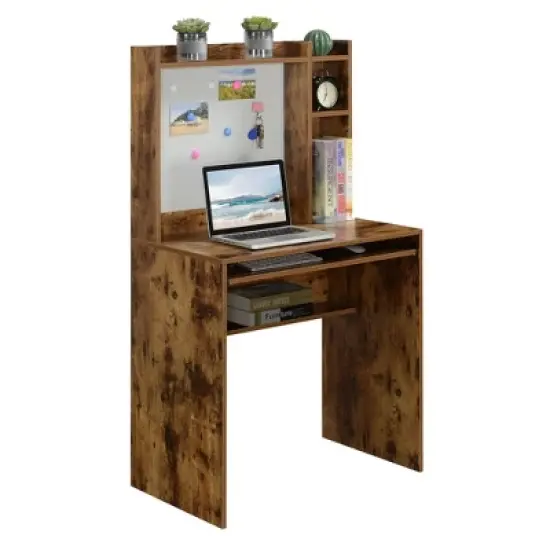 Designs2Go Student Desk with Magnetic Bulletin Board and Shelves - Breighton Home image {2}