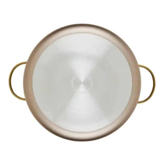 Farberware Radiant 5.5qt Nonstick Dutch Oven with Lid Champagne: Aluminum, Dishwasher-Safe, Round, 5.5qt Capacity image {10}