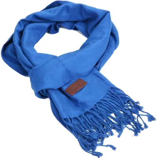 Mio Marino | Women's Solid Fringed 100% Cotton Scarf image {15}