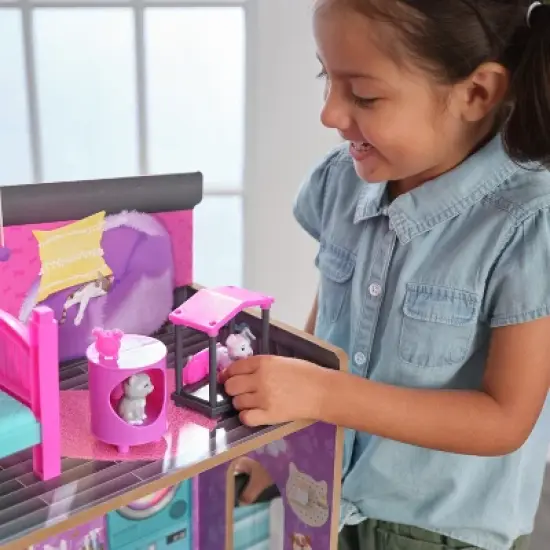 KidKraft Purrfect Pet Wooden Dollhouse image {3}