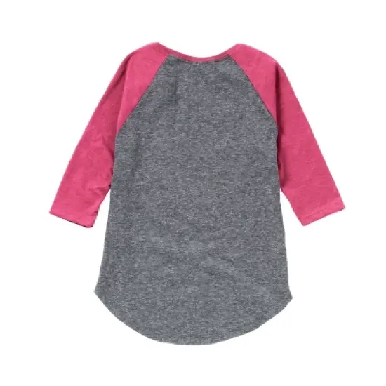 Girls' - Disney - Christmas - Up To Snow Good Shirt Tail Raglan Graphic T-shirt image {2}