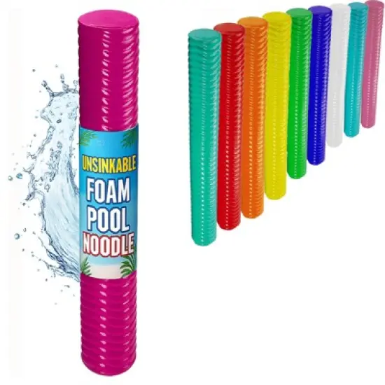 California Sun Deluxe Unsinkable Ultra Soft Foam Cushion Pool Noodle image {12}