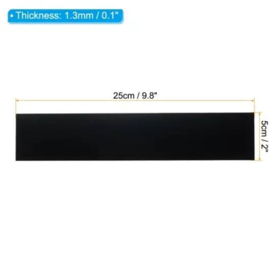 Unique Bargains DIY Laser Printing Personalized Blank Engraving Name Plates 5 Pcs image {1}