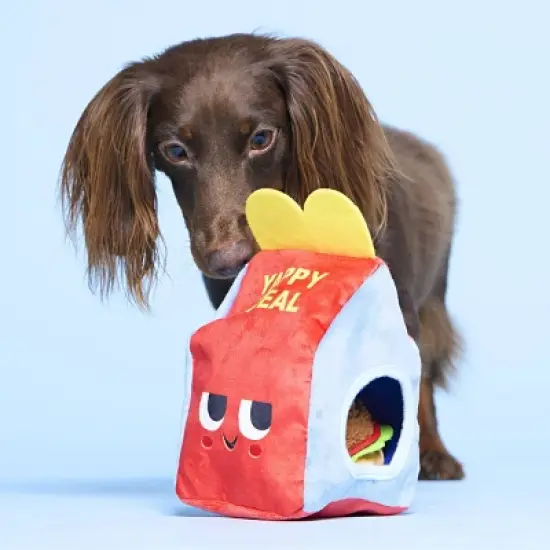 BARK Doggy Bag Delivery Yappy Meal Surprise Dog Food Shaped Toy image {3}