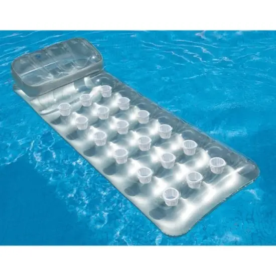 Intex King Kool Inflatable Lounge Pool Float(2) & 18-Pocket Suntanner Float(2) image {4}