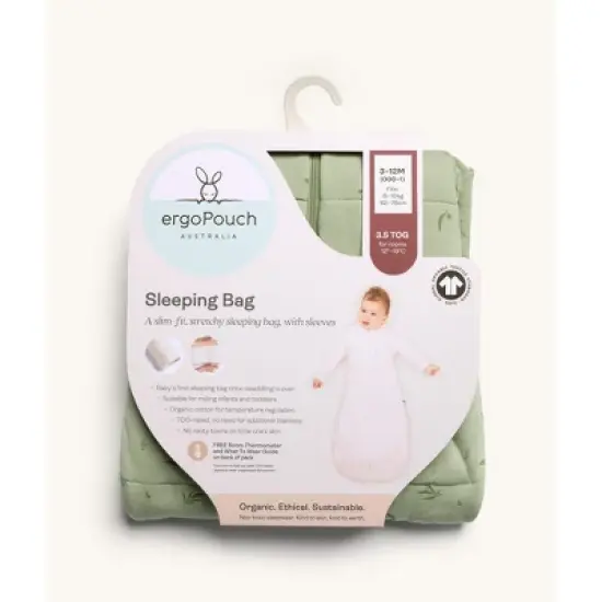 Sleep Sack 3.5 TOG Sleeved Willow image {8}