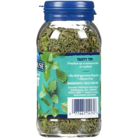 Litehouse Freeze Dried Mint - 0.28oz image {1}
