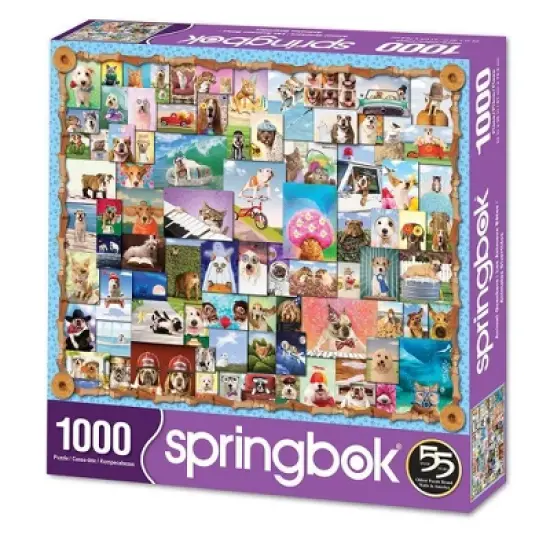 Springbok Animal Quackers Puzzle 1000pc image {1}