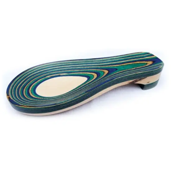 Island Bamboo 9 Inch Pakkawood Spoon Rest image {5}