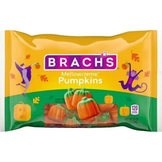Brach's Mellowcreme Pumpkins &ndash; Fall & Halloween Candy &ndash; Available in 4.2 oz Bag or 20 oz Bag image {4}
