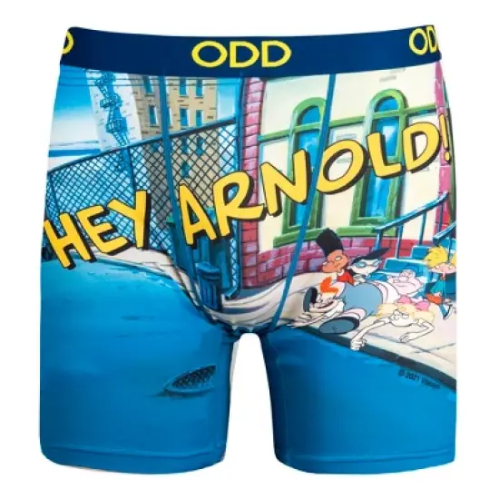 Odd Sox, Funny Men's Boxer Briefs Underwear, Nickelodeon Cartoons Novelty Print image {6}