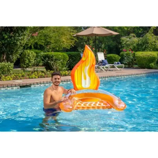 Poolmaster Swimming Pool Float Water Chair Sling - Flame image {5}