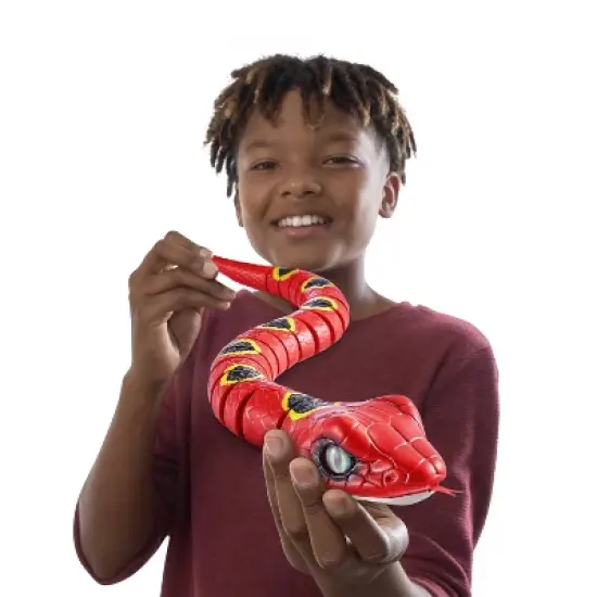 Robo Alive Robotic Red Snake Toy by ZURU image {2}