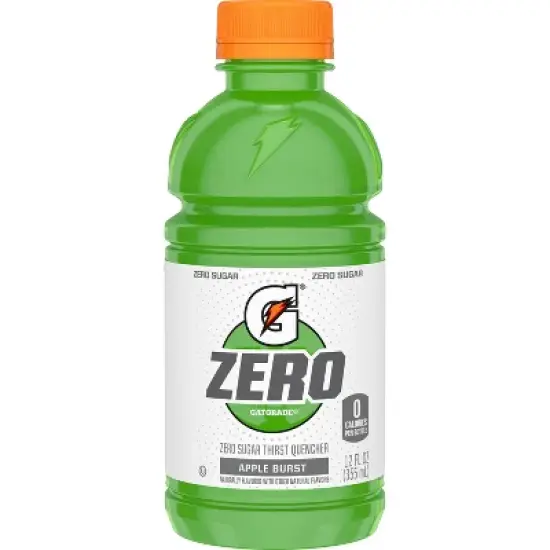 Gatorade G Zero Apple Burst Sports Drink - 12pk/12 fl oz Bottles image {2}