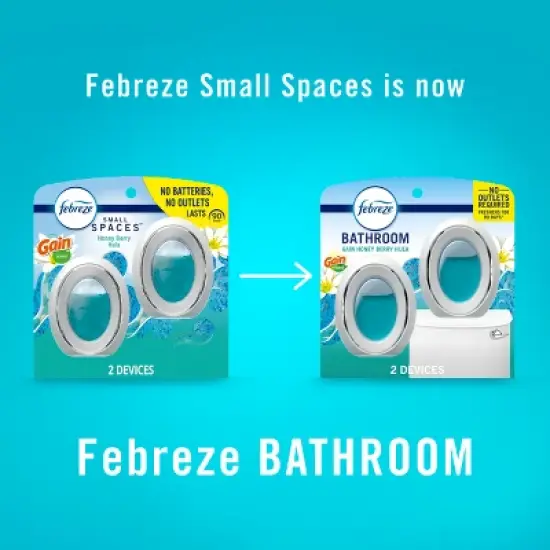 Febreze Honeyberry Hula Bathroom Air Freshener - 2ct image {8}