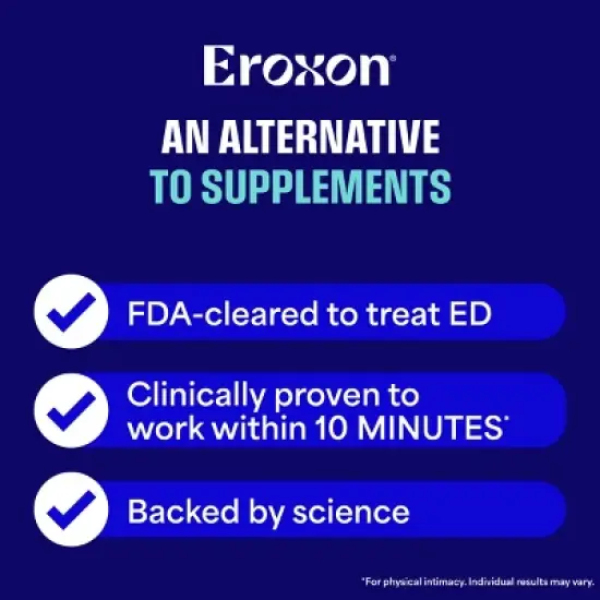 Eroxon Erectile Dysfunction Fast Acting Gel - 4ct image {7}