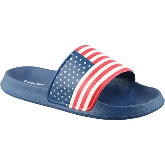 Vizari Kids' 'USA SS' Soccer Slide Sandals image {3}