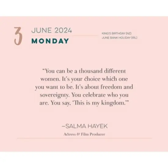 Willow Creek Press 2024 Daily Desk Calendar 5.2"x6.2" That's What She Said image {2}