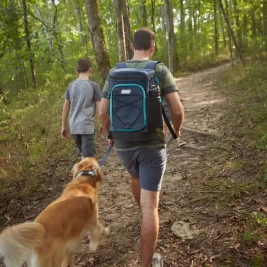 Coleman Xpand 21qt Soft Cooler Backpack - Blue image {7}