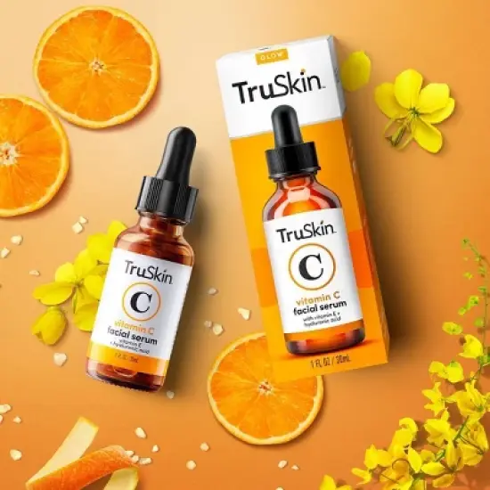 TruSkin Vitamin C Anti-Aging with Hyaluronic Acid Face Serum - 1 fl oz image {7}