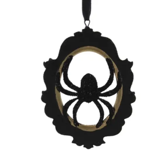 Holiday Ornament 4.25 In Hallows' Eve Cameo Halloween Tree Ornament , Halloween Decor Halloween Spider Crow Cat (3PC) image {3}