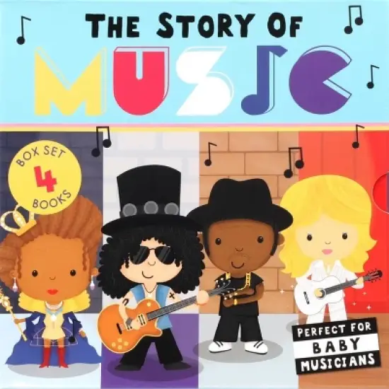 The Story of Music: Four-Book Boxed Set - (Board Book) image {1}