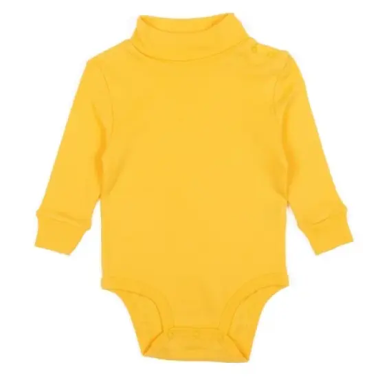 Leveret Baby Long Sleeve Turtleneck Bodysuit image {16}