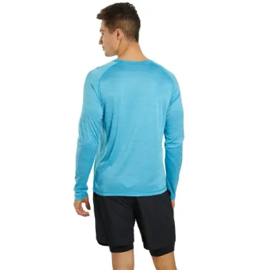 Sporti Sporti Men's L/S Hybrid II UPF 50+ Sun Shirt Black Small image {3}