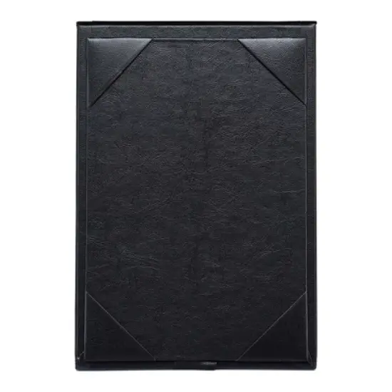 Yescom WeChef 30 Pack 4"x6" Double-Sided Menu A-Frame Holder Table Tent Restaurant Cafe Black image {8}