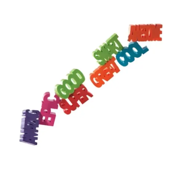 Motivate & Erase with Fun! Positive Attitude Erasers (8 Pack) image {2}