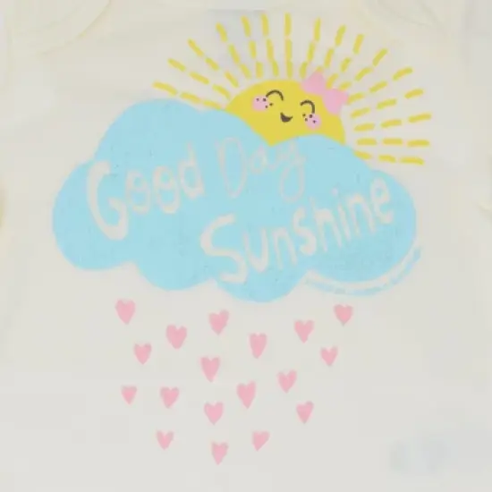 Lyrics by Lennon and McCartney Baby Girls 5 Pack Bodysuits Newborn to Infant image {6}