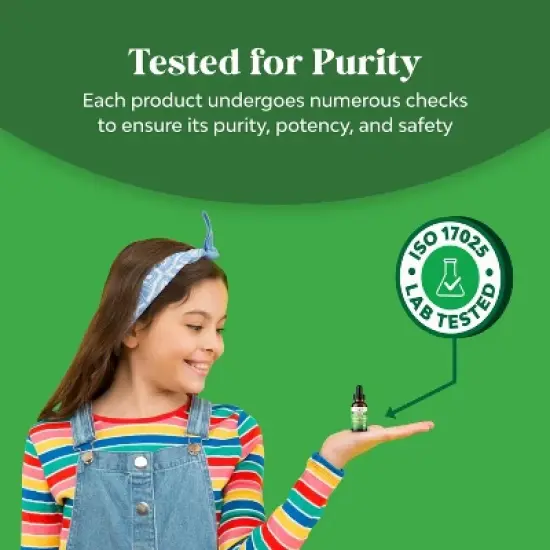 Kids Vitamin D3 K2 Drops, Organic Vitamin D for Strong Bones & Joints, Infants, Babies & Toddler Immunity Liquid Supplement, Nature's Craft, 60ml image {6}