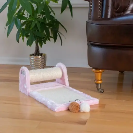 Armarkat Rolling Real Wood Sisal Board Cat Scratcher Toy image {2}