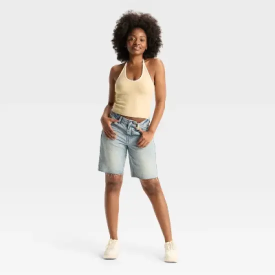 Women's Interlock Halter Tank Top - Wild Fable&trade; image {2}