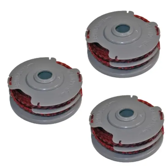 Weed Eater 3 Pack of Genuine OEM Replacement Spools for Trimmer - 591048301-3PK image {1}