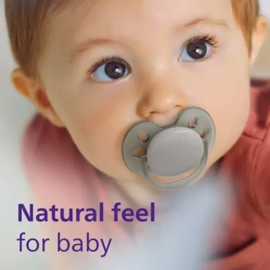 Avent Philips Ultra Soft Pacifier 6-18 Months - Misty Dawn/Silk Beige - 4pk image {8}
