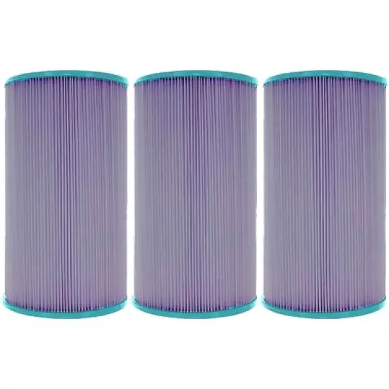 Hurricane 3 Pack HF6430-01P Platinum Purple Spa Filter Cartridge Replacement for PWK30, Unicel C-6430, Filbur FC-3915, Watkins Hot Spring Spas image {6}