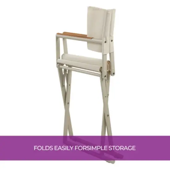 GRANDPATIO Folding Director Chair image {6}
