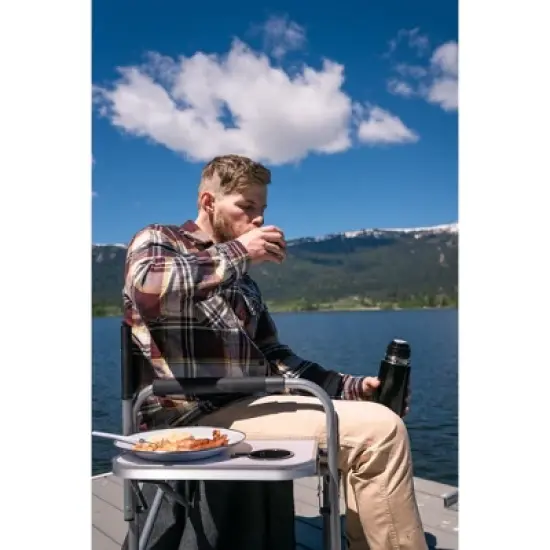 Stansport Folding Director's Chair With Side Table image {9}