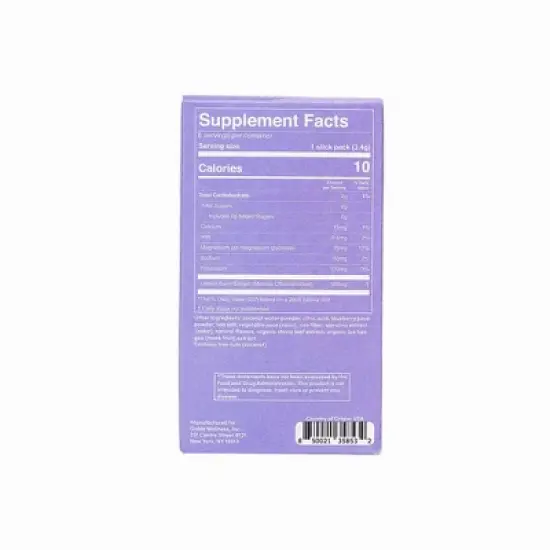 Golde Blueberry Calm Ade Dietary Supplement - 8ct image {1}