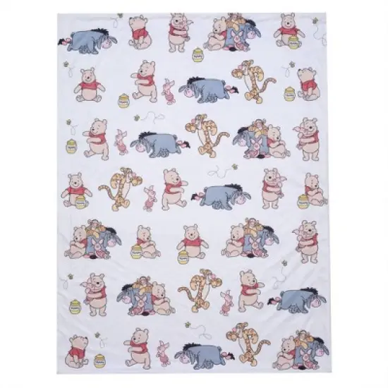 Bedtime Originals Disney Baby Winnie The Pooh and Friends Fleece Baby Blanket image {2}