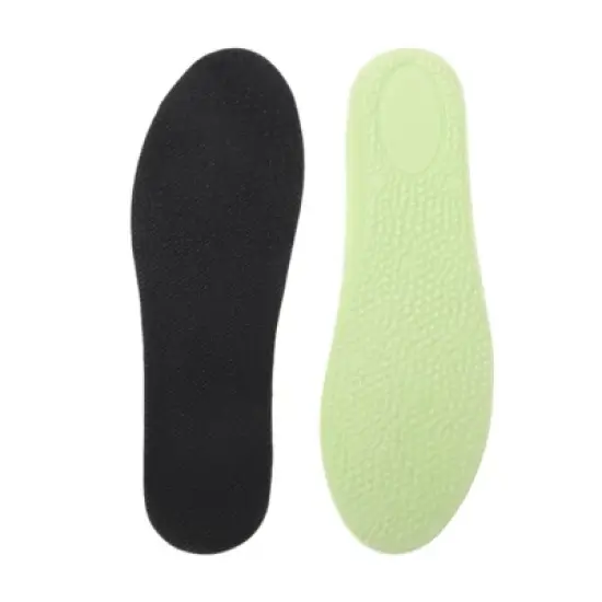 Unique Bargains Height Increase Shoe Inserts Green Black 1 Pair image {8}