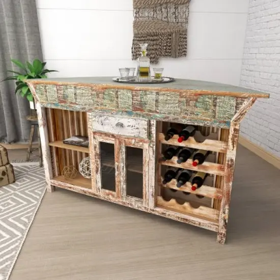 Rustic Wood Bar Brown - Olivia & May image {15}