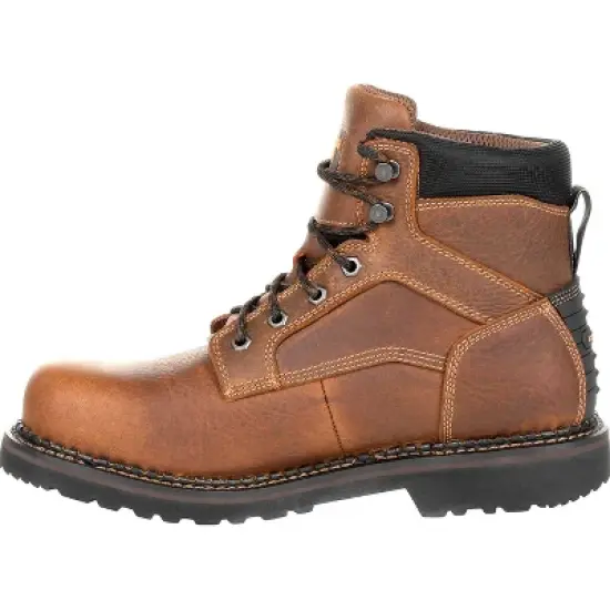 Men's Brown Georgia Giant Revamp Waterproof Work Boot Size 11.5(Wide) image {4}