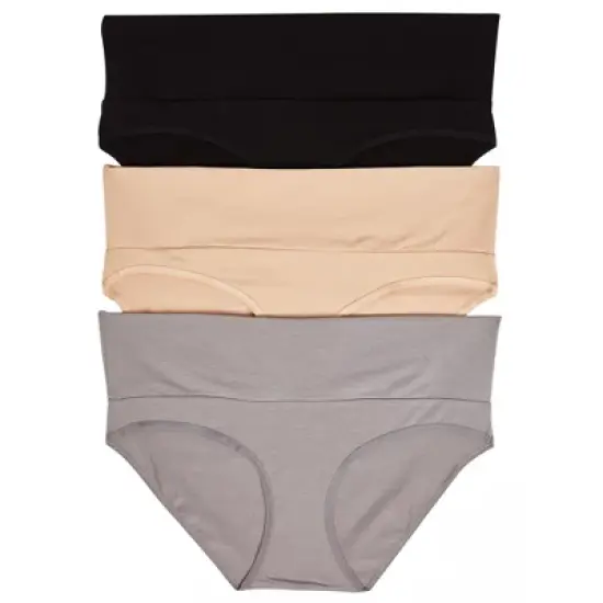 Maternity Fold Over Panties (3 Pack) | Motherhood Maternity image {7}