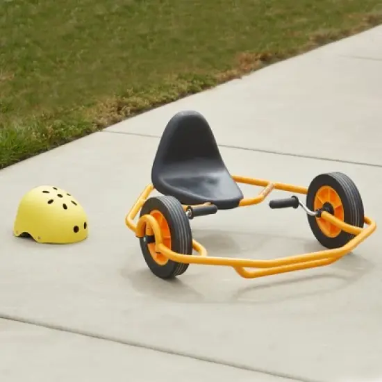 ECR4Kids My First Hand Cart, Playground Vehicles, Yellow/Black image {5}